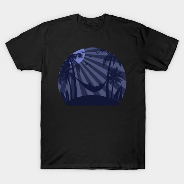 Retrowave Nigh Plan T-Shirt by Design Anbay